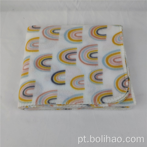 Alta qualidade personalizada lã de lã de arremesso de lã Baby Swaddle Blanket